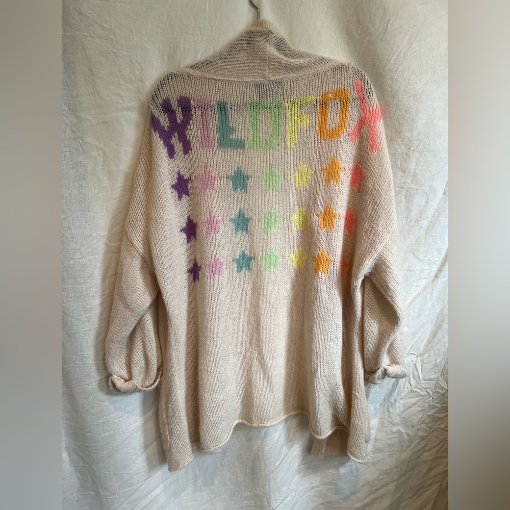 Wild Fox White label cardigan sweater